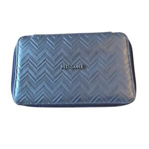 Missoni X Delta Airlines Travel Case Navy Blue